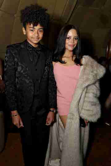 Hurry Up Tomorrow - Ibrahim Ivan Troy Simonin and Jenna Ortega at New York Premiere