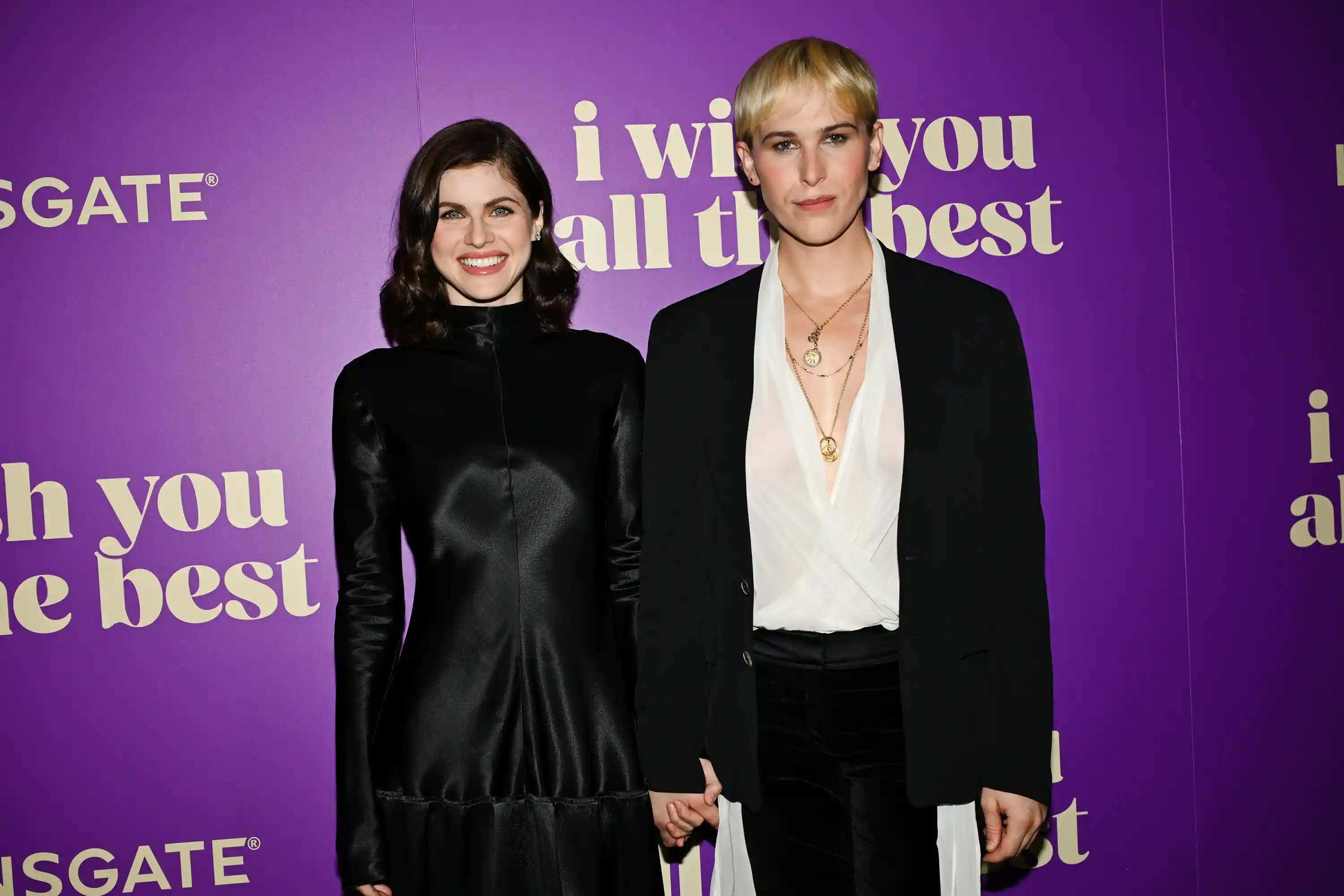 I Wish You All the Best - Alexandra Daddario and Tommy Dorfman at the NY Premiere