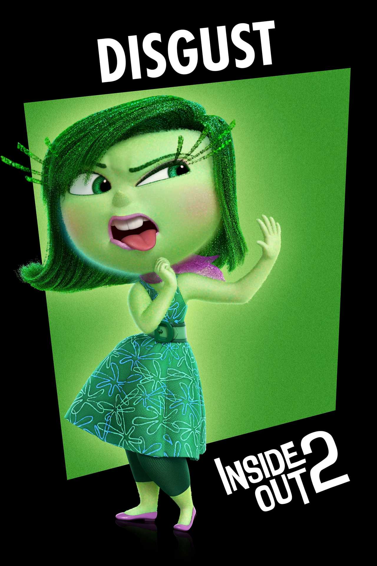 Inside Out 2 – Disgust Character Poster