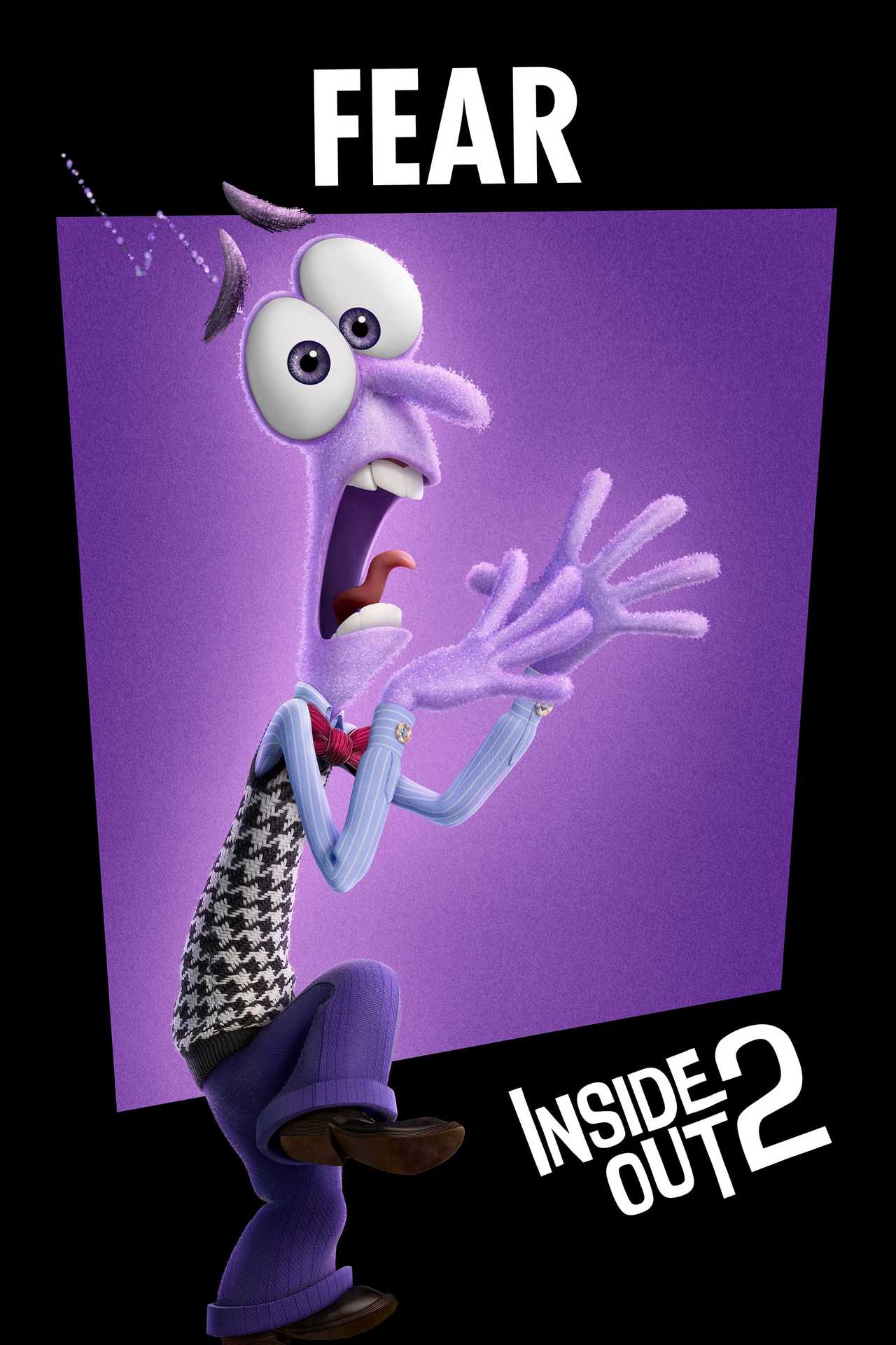Inside Out 2 – Fear Character Poster