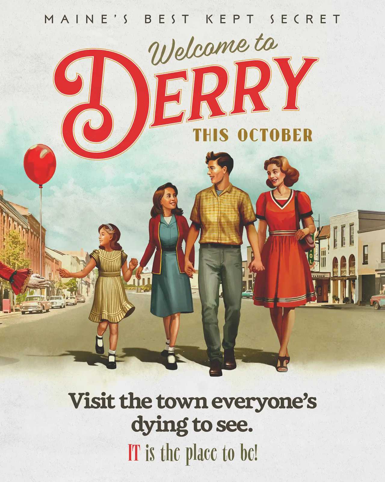 IT: Welcome to Derry Season 1 - Retro-Styled Teaser Poster