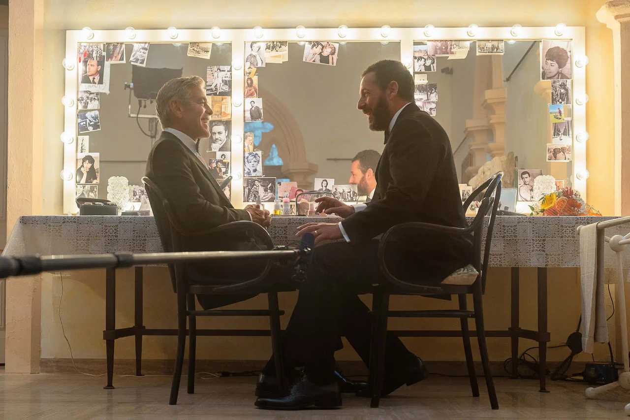 Jay Kelly - George Clooney and Adam Sandler Behind The Scene