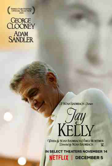 Jay Kelly - George Clooney Character Poster