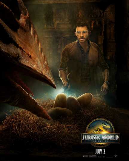 Jurassic World Rebirth - Jonathan Bailey Character Poster