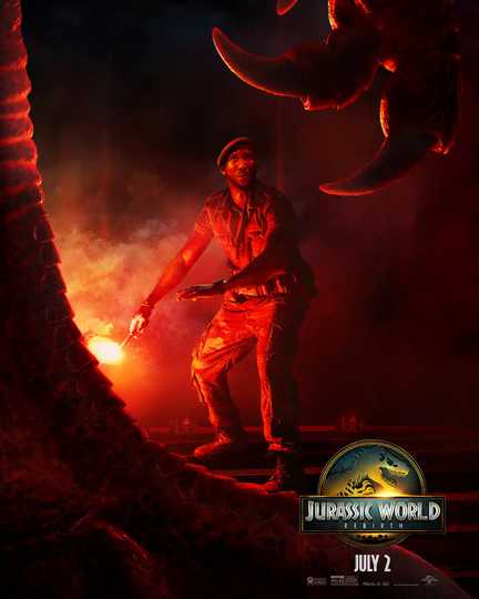 Jurassic World Rebirth - Mahershala Ali Character Poster