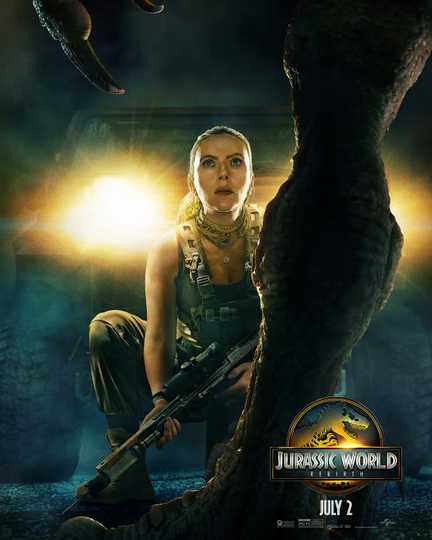Jurassic World Rebirth - Scarlett Johansson Character Poster