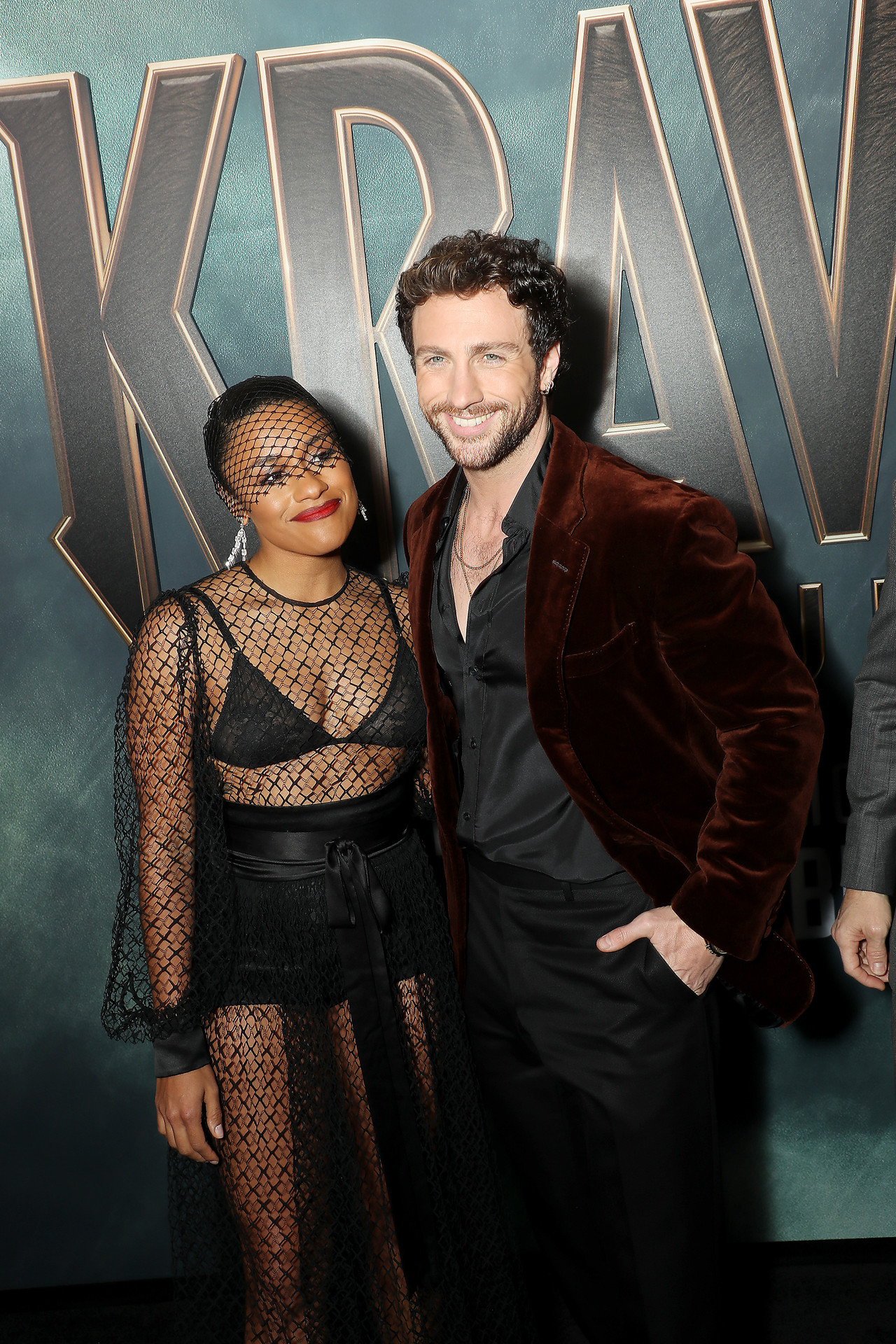 Kraven the Hunter - Aaron Taylor-Johnson and Ariana DeBose in NY Premiere