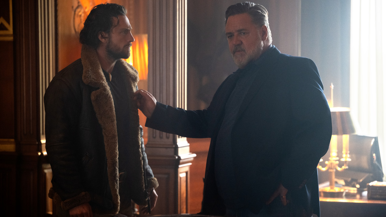 Kraven the Hunter - Aaron Taylor-Johnson and Russell Crowe