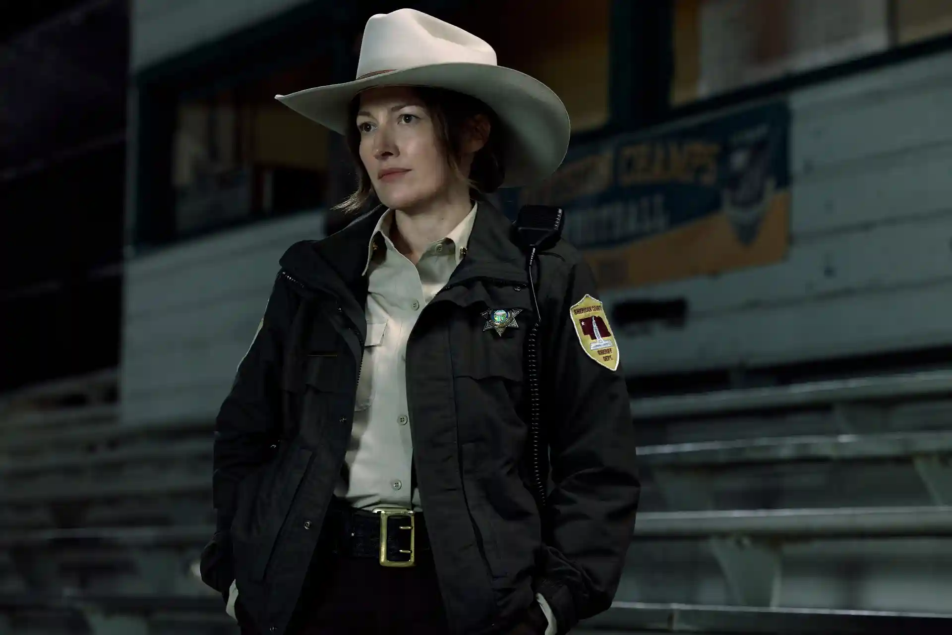 Lanterns Season 1 - Kelly Macdonald as Sheriff Kerry