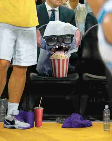 Lilo & Stitch - Stitch at the NBA Game