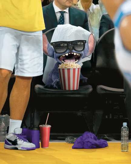 Lilo & Stitch - Stitch at the NBA Game