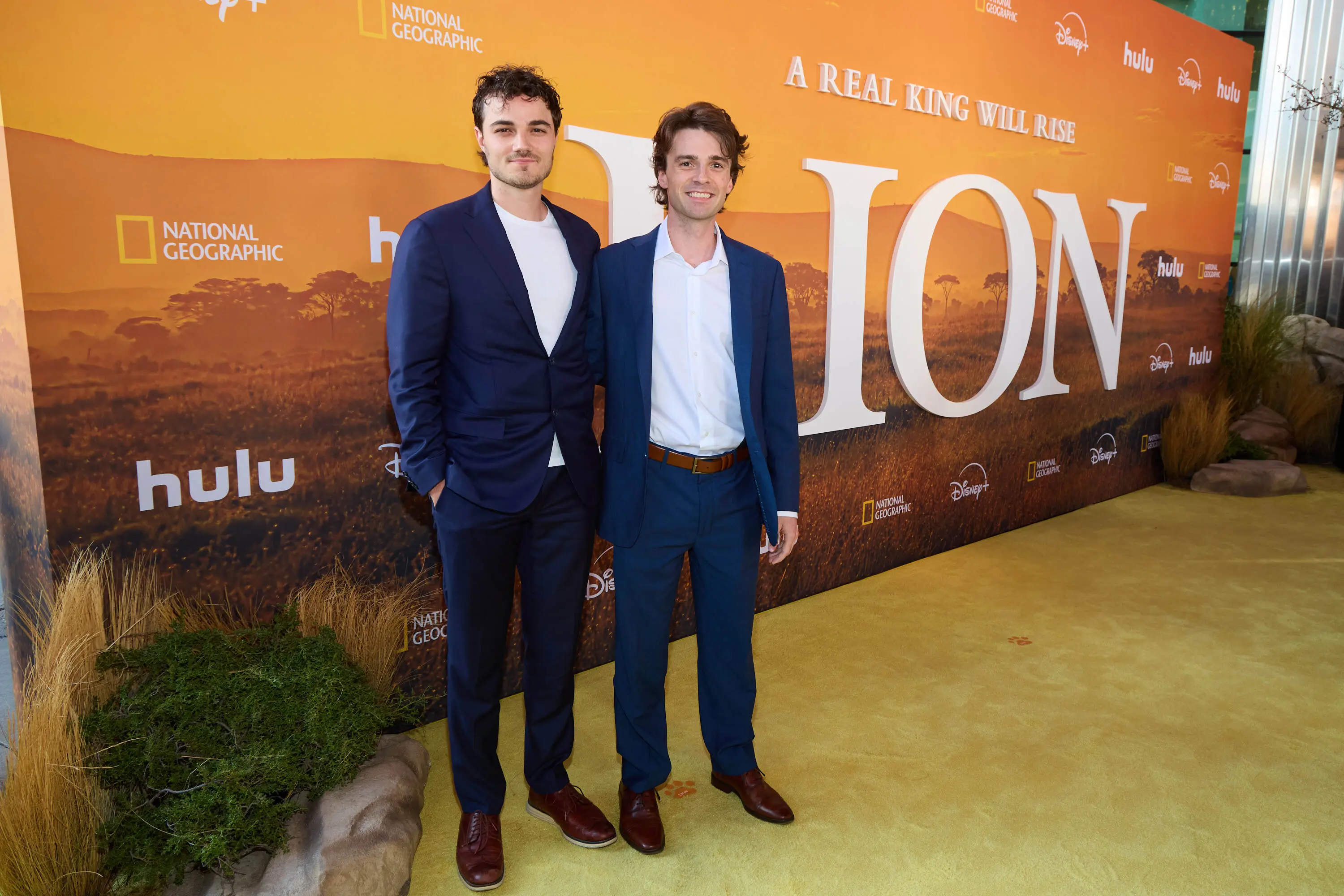 LION - Niccolò Pacella and George Hutson Warren at the World Premiere