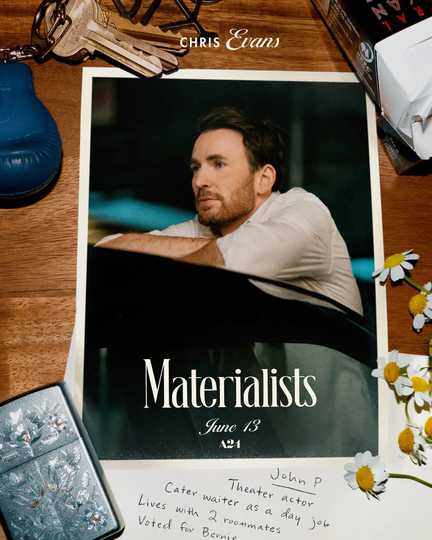 Materialists - Chris Evans Character Poster