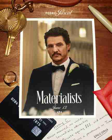 Materialists - Pedro Pascal Character Poster