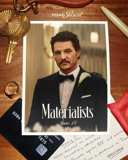 Materialists - Pedro Pascal Character Poster