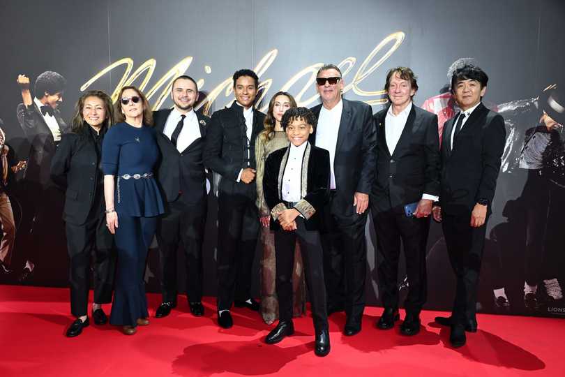 Michael - Cast and Crew at the Japan Premiere