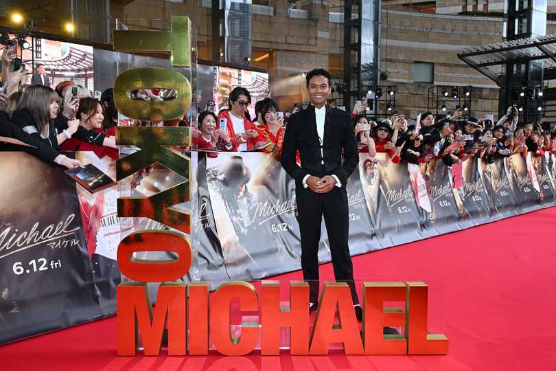Michael - Jaafar Jackson at the Japan Premiere