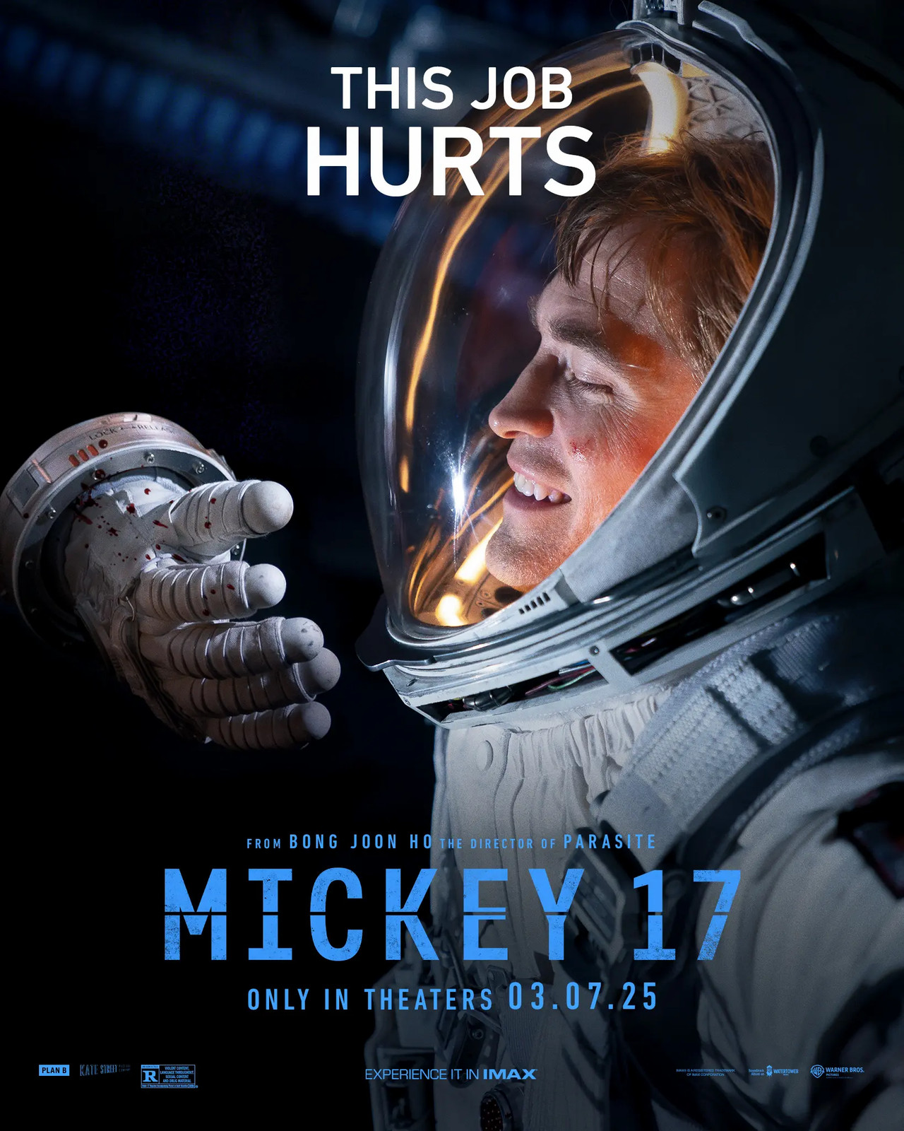 Mickey 17 - This Job Hurts Character Poster