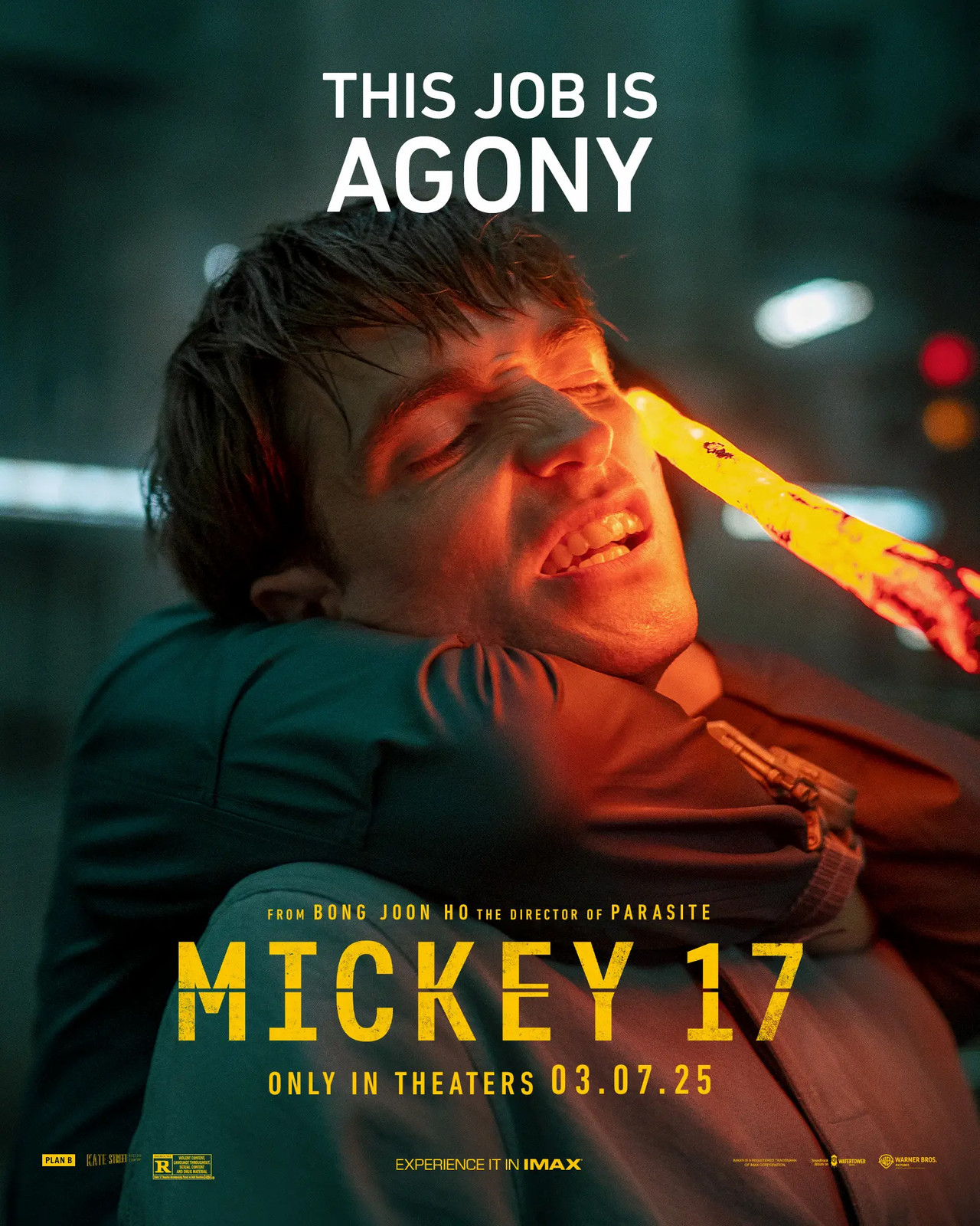 Mickey 17 - This Job Is Agony Character Poster