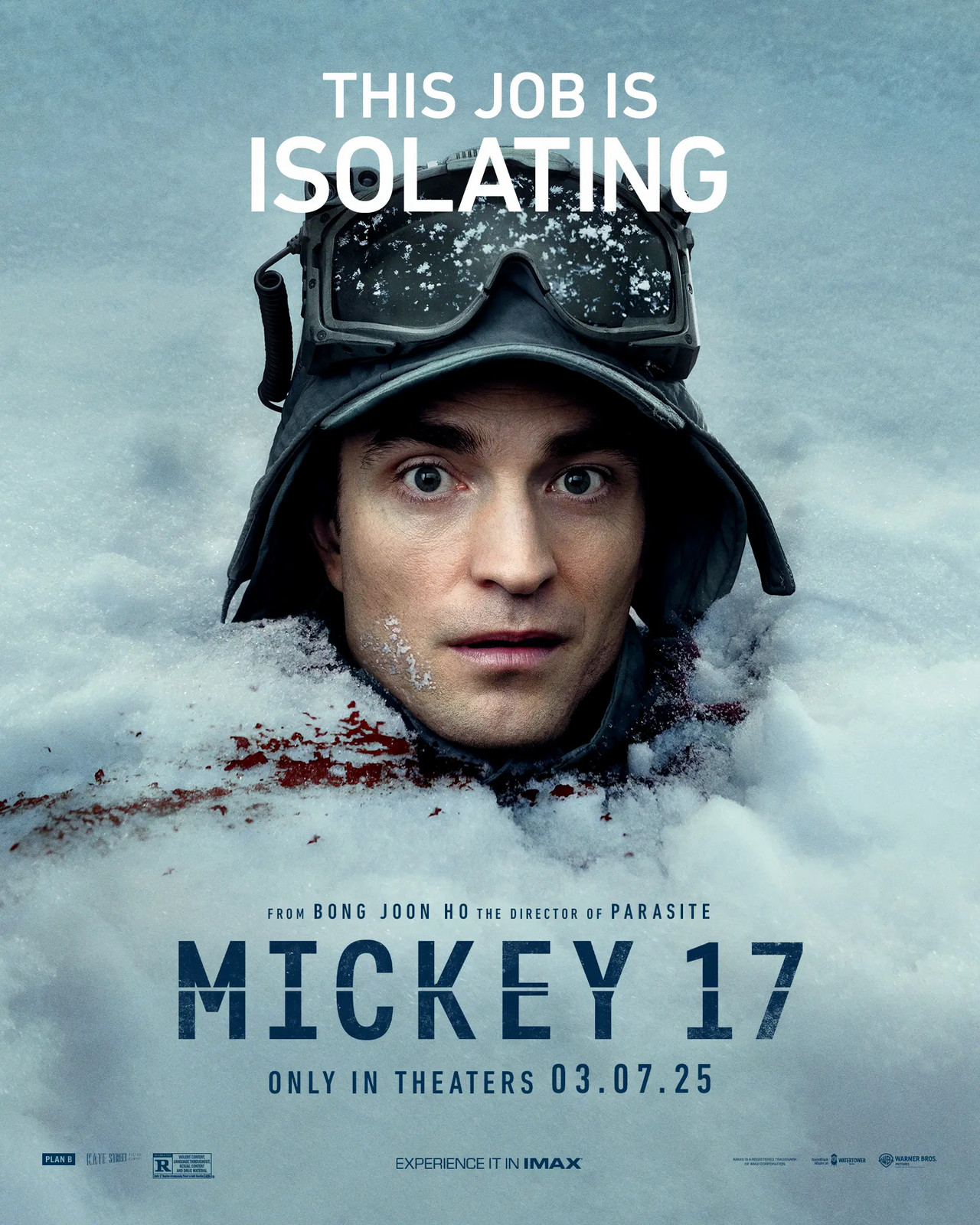 Mickey 17 - This Job Is Isolating Character Poster