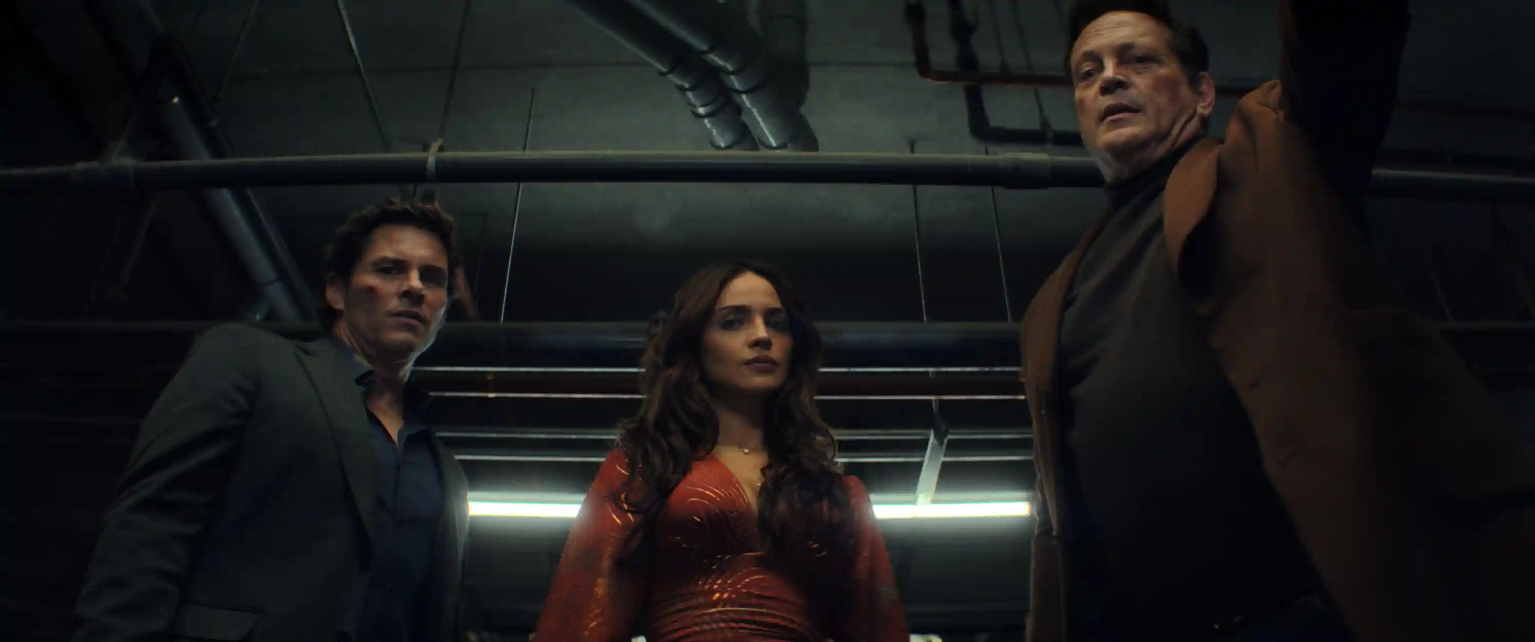 Mike & Nick & Nick & Alice - James Marsden, Eiza González and Vince Vaughn