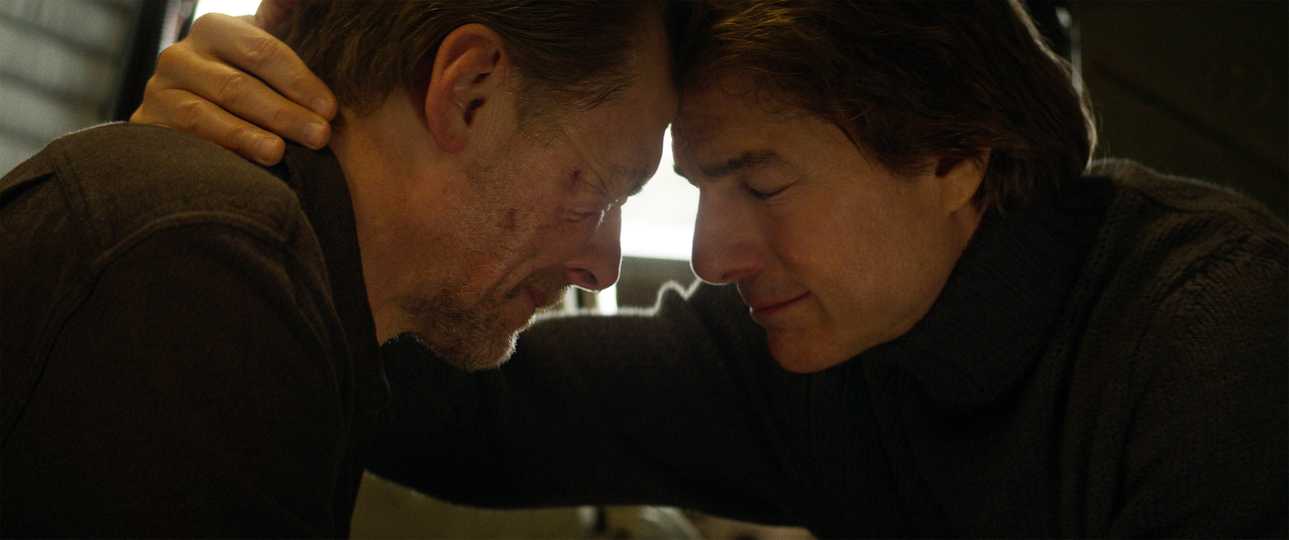 Mission: Impossible - The Final Reckoning - Ethan Hunt and Simon Pegg