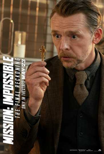 Mission: Impossible The Final Reckoning - Simon Pegg Character Posters