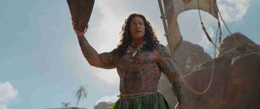 Moana - Dwayne Johnson as Maui