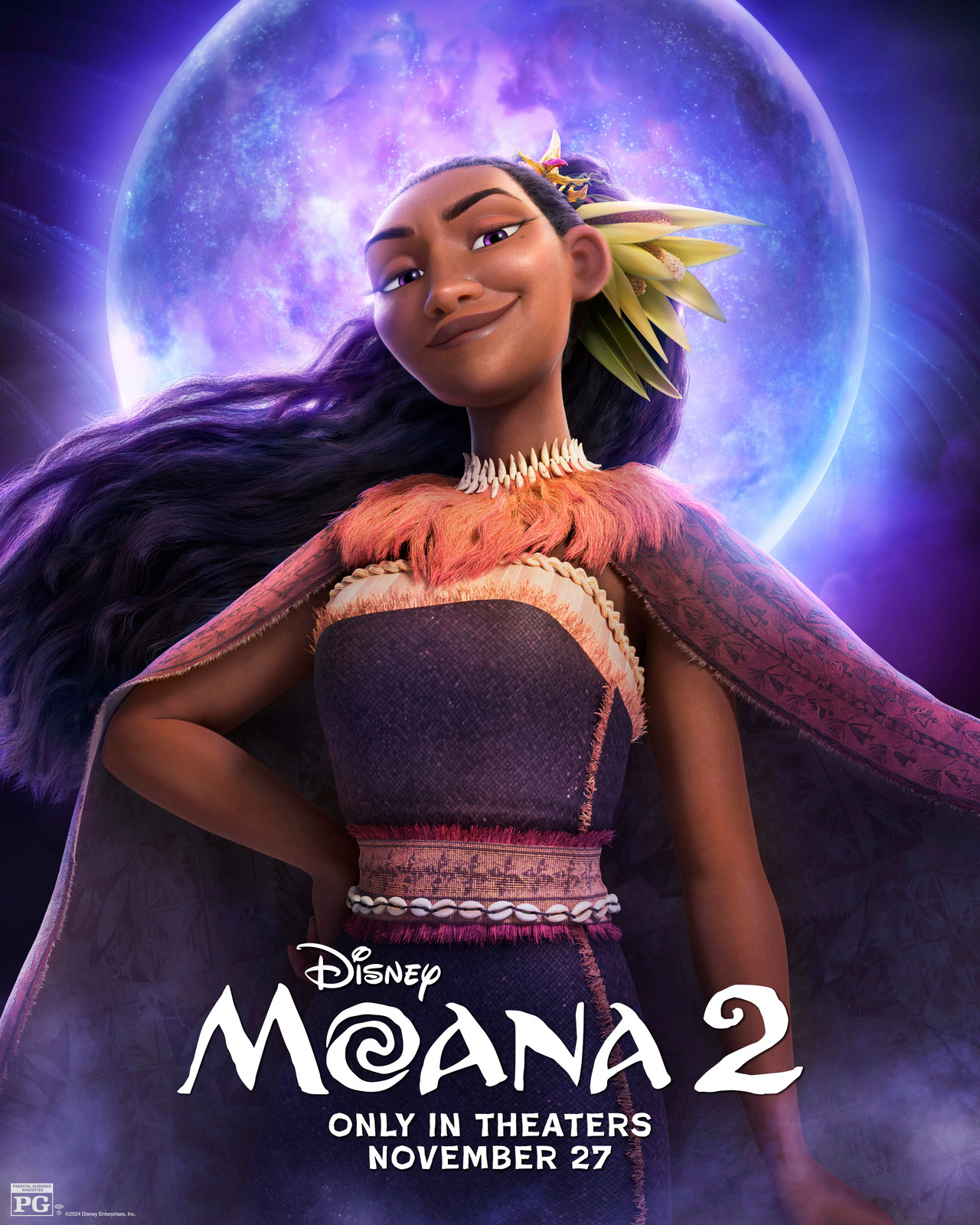 Moana 2 - Matangi Character Poster