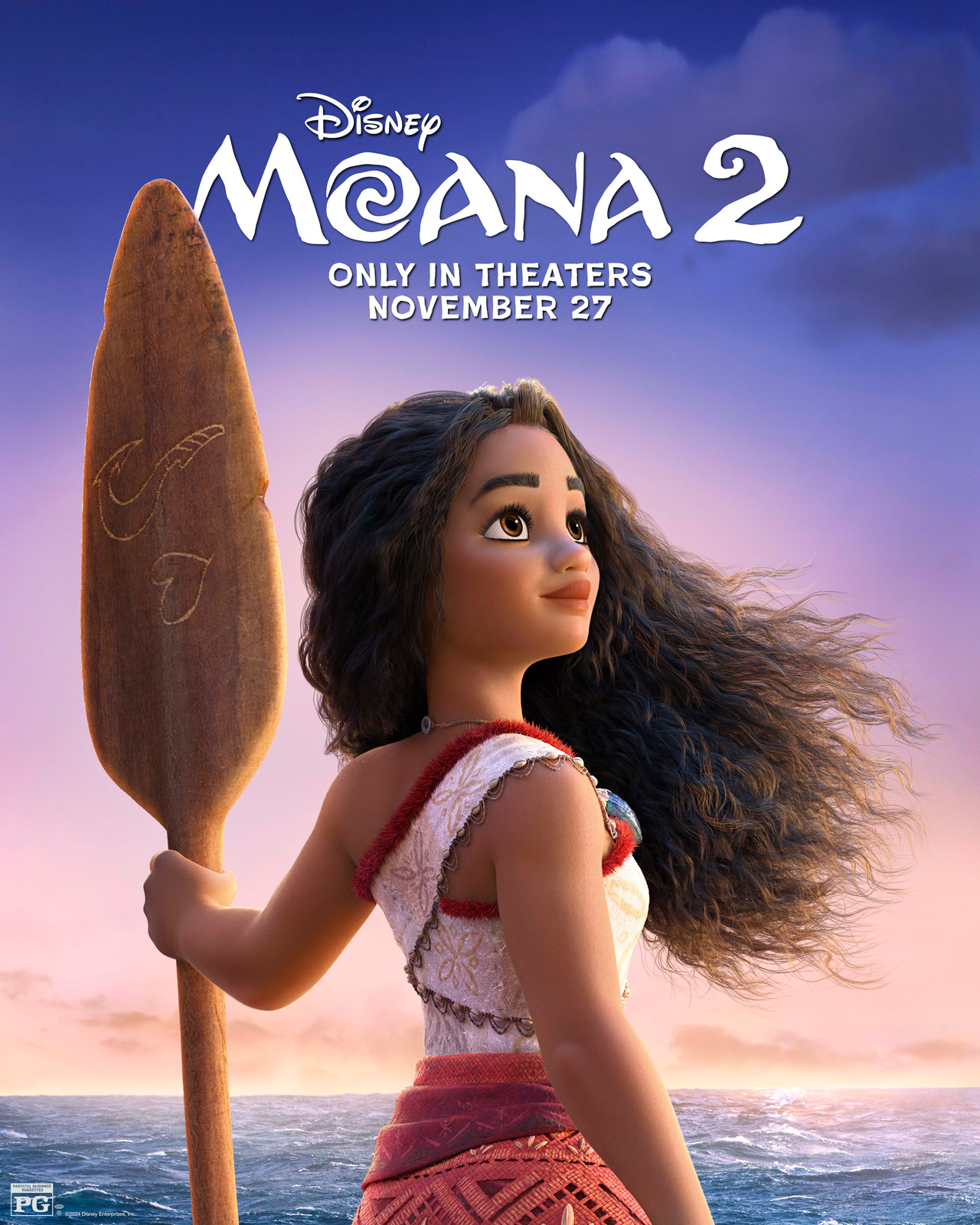 Moana 2 - Moana Character Poster