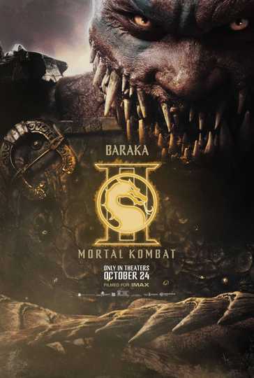 Mortal Kombat II - Baraka Character Poster