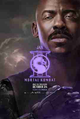 Mortal Kombat II - Jax Character Poster