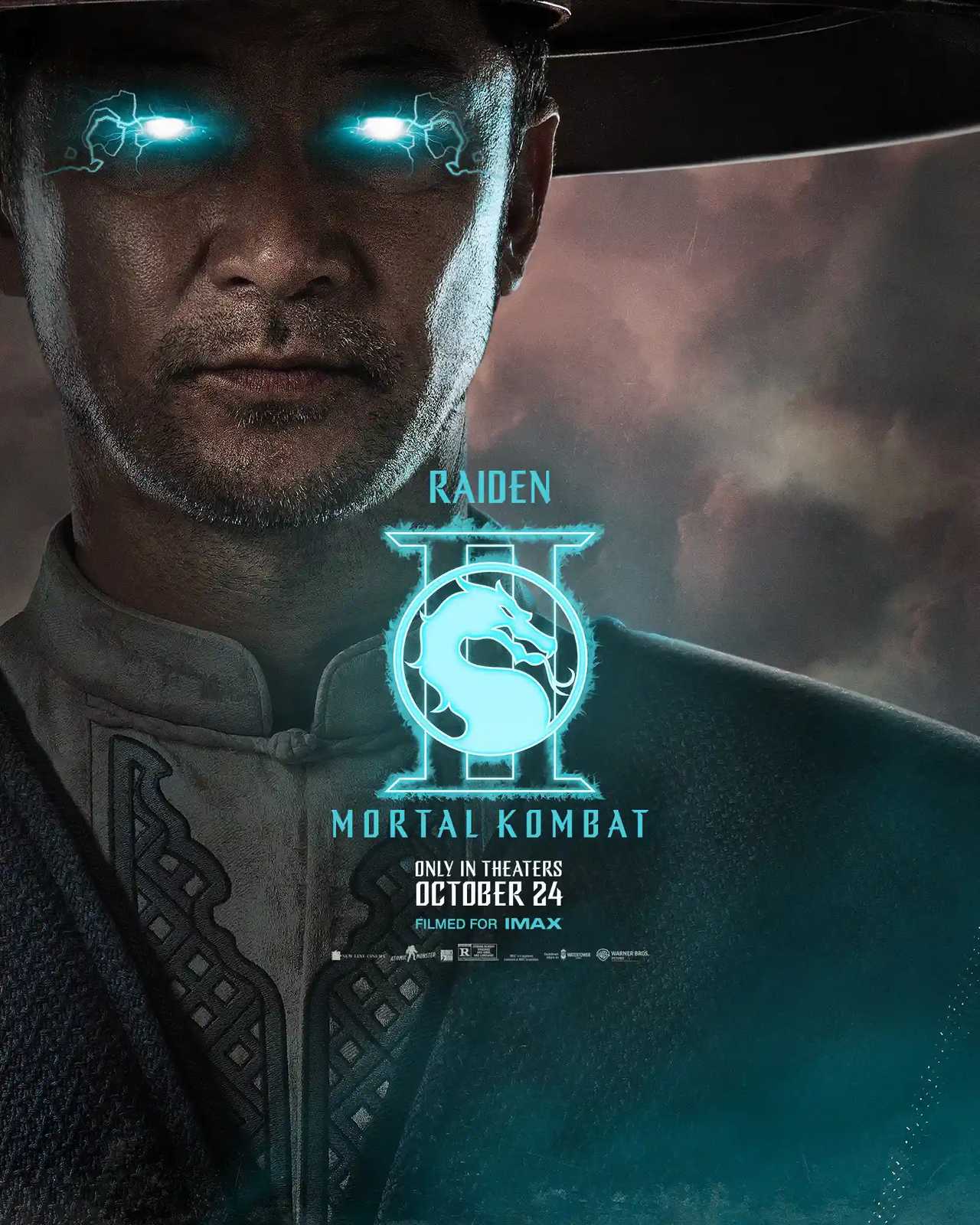 Mortal Kombat II - Raiden Character Poster
