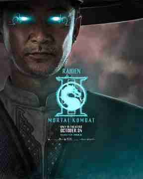 Mortal Kombat II - Raiden Character Poster