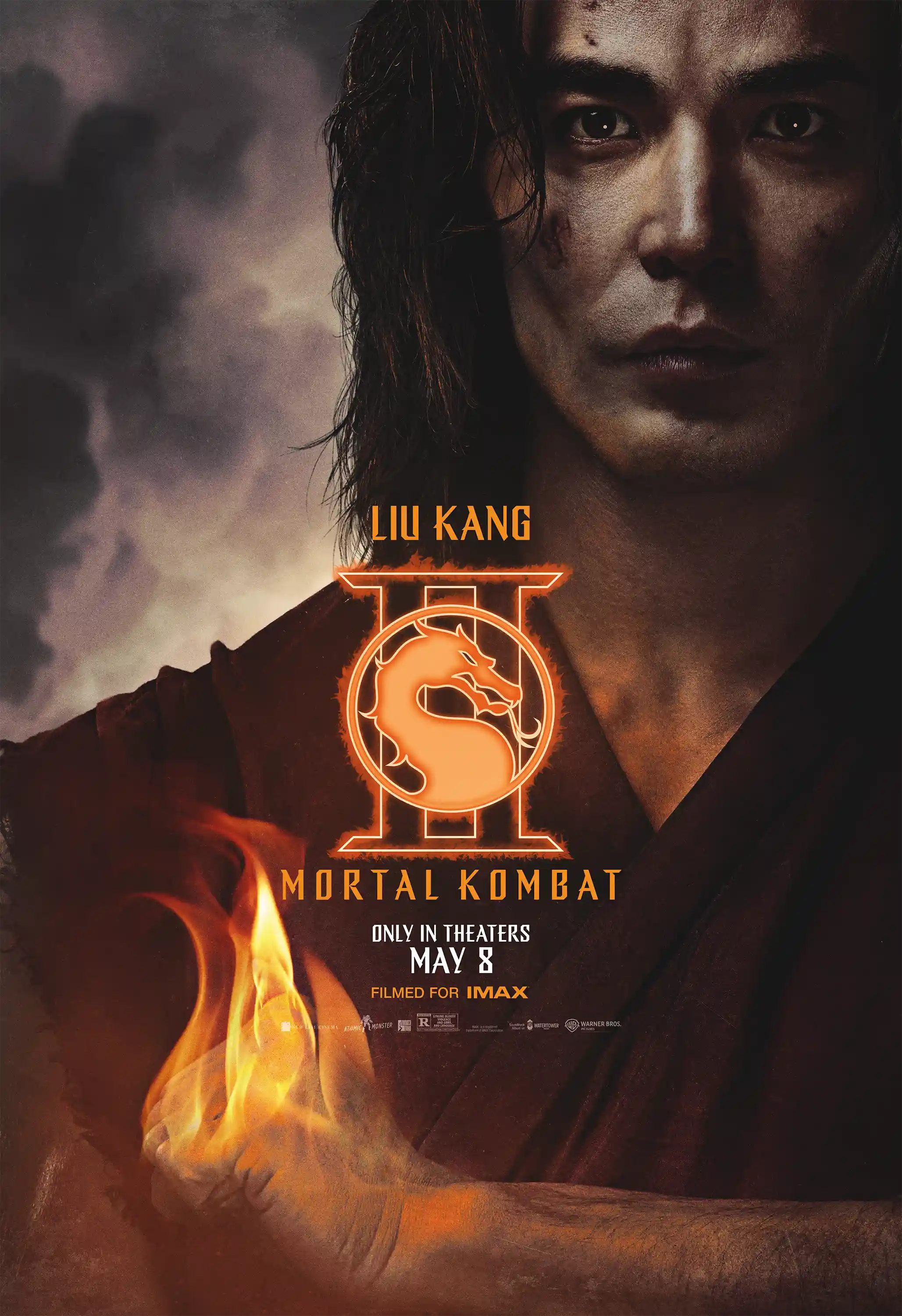 Mortal Kombat II - Ludi Lin as Liu Kang Character Poster