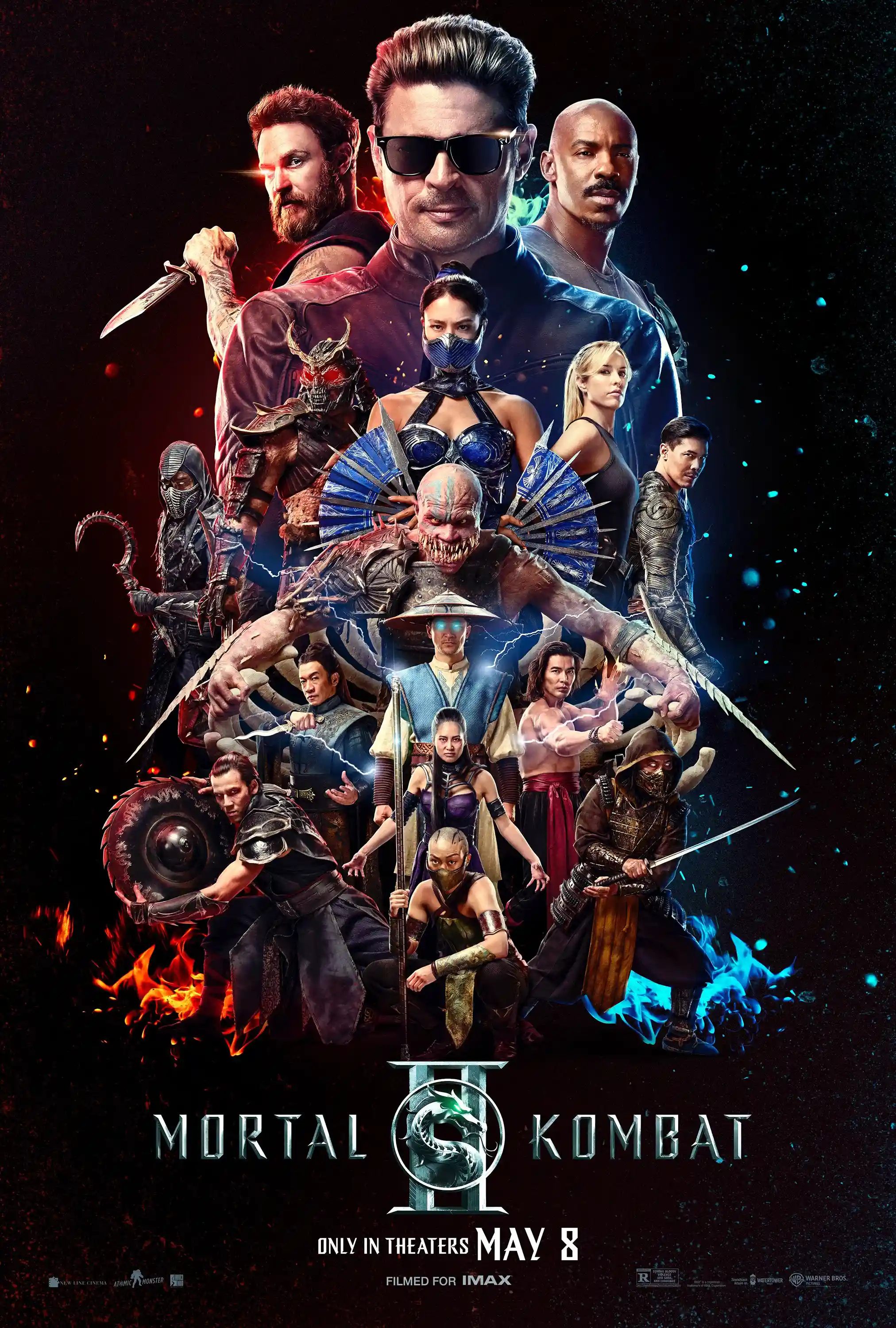 Mortal Kombat II - Official Cast Poster