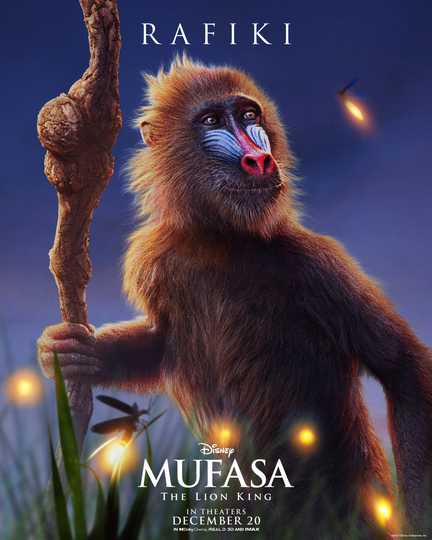 Mufasa: The Lion King - Young Rafiki Character Poster