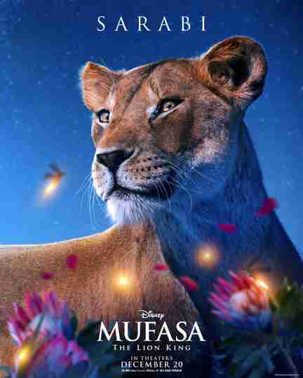 Mufasa: The Lion King - Sarabi Character Poster