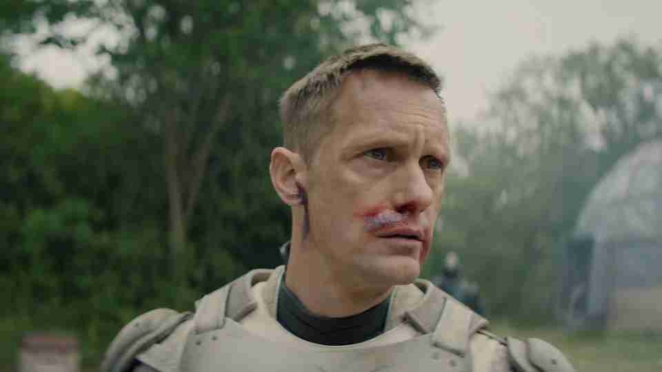 Murderbot Season 1 - Alexander Skarsgård as Murderbot Injured