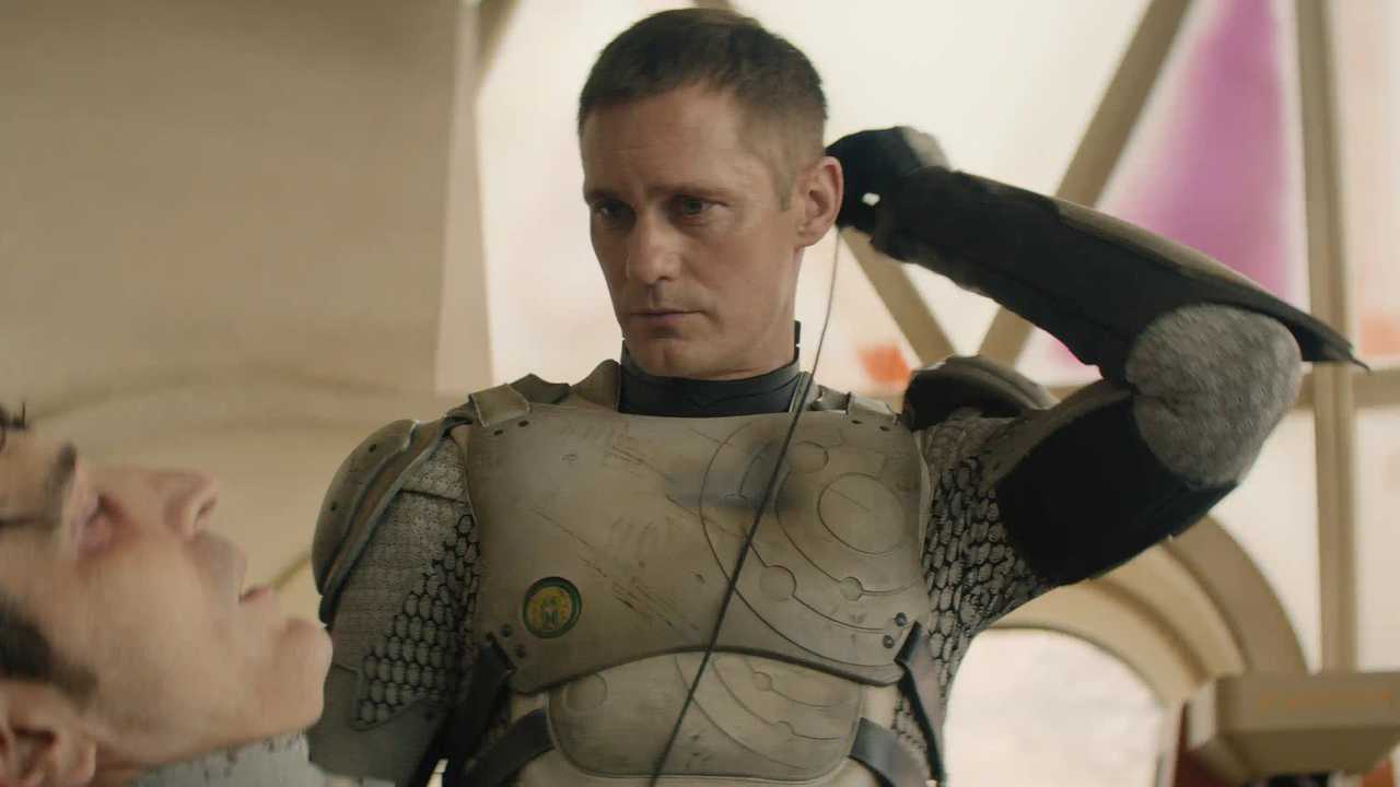 Murderbot Season 1 - David Dastmalchian and Alexander Skarsgård Scene