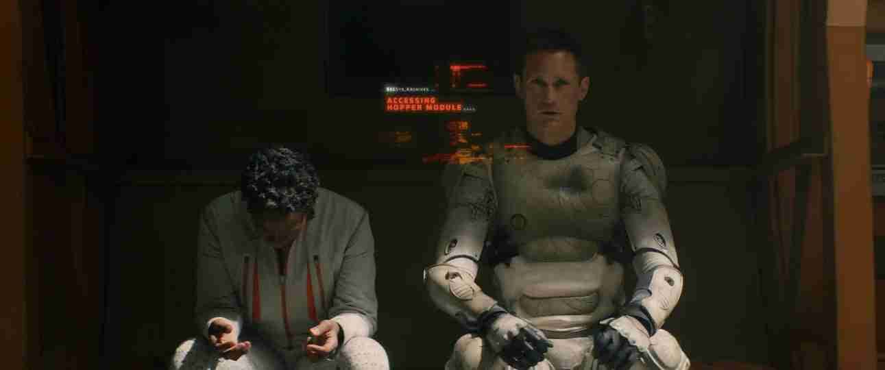 Murderbot Season 1 - Noma Dumezweni and Alexander Skarsgård