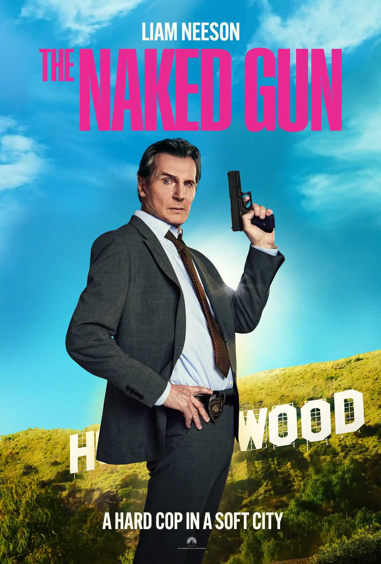 Naked Gun - Liam Neeson Character Poster
