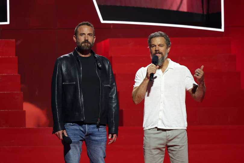 The Rip - Netflix TUDUM 2025: The Live Event - Ben Affleck and Matt Damon Onstage