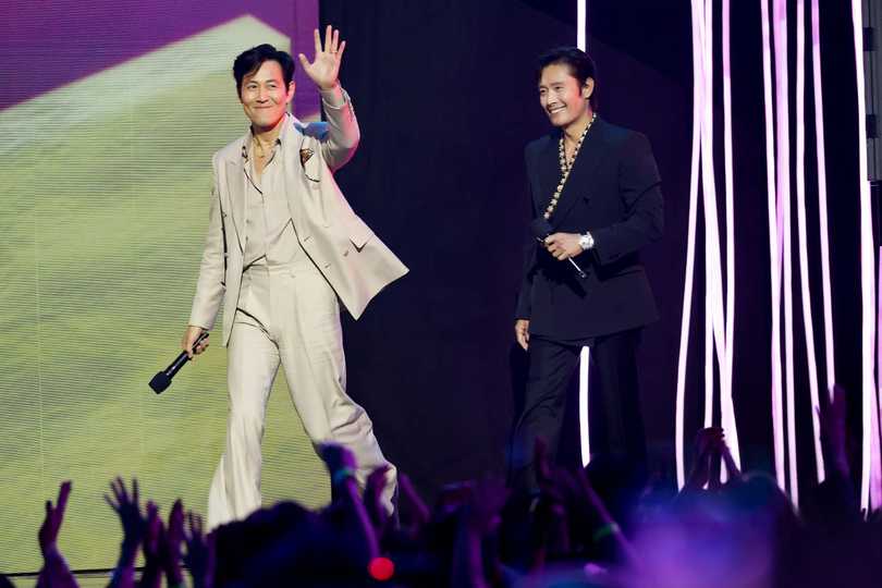 Squid Game - Netflix TUDUM 2025: The Live Event - Lee Jung-jae and Lee Byung-hun Onstage