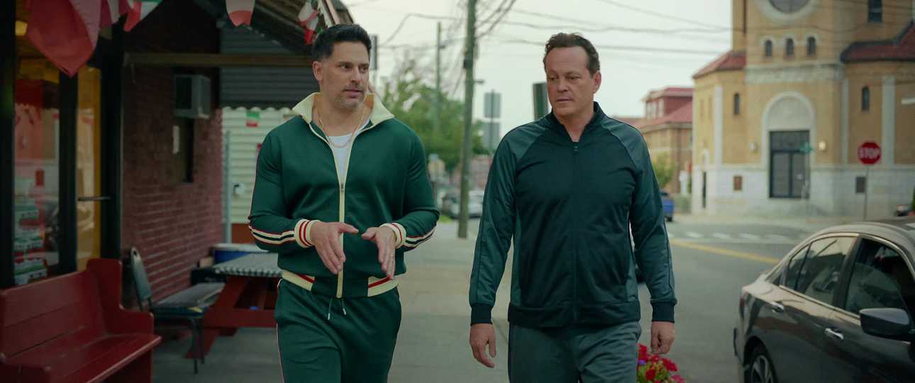 Nonnas - Joe Manganiello and Vince Vaughn Scene