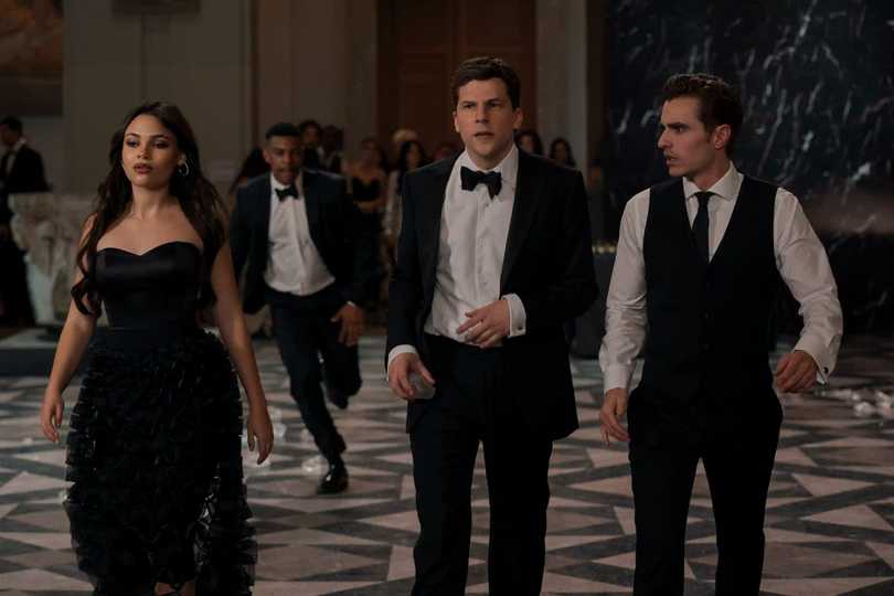 Now You See Me: Now You Don’t - Ariana Greenblatt, Jesse Eisenberg, and Dave Franco