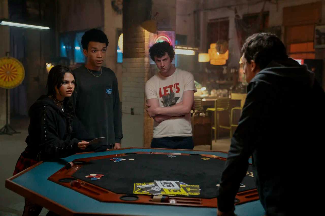Now You See Me: Now You Don't - Ariana Greenblatt, Justice Smith and Dominic Sessa