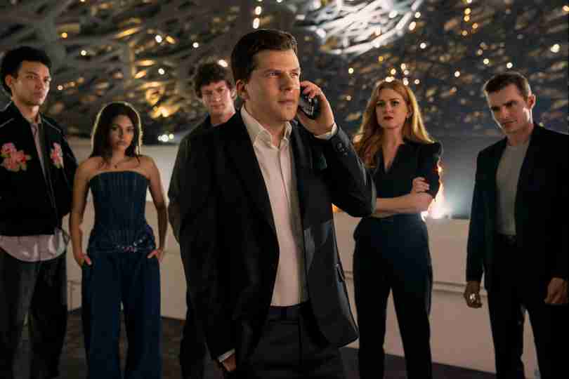 Now You See Me: Now You Don't - Jesse Eisenberg with The Horsemen Scene
