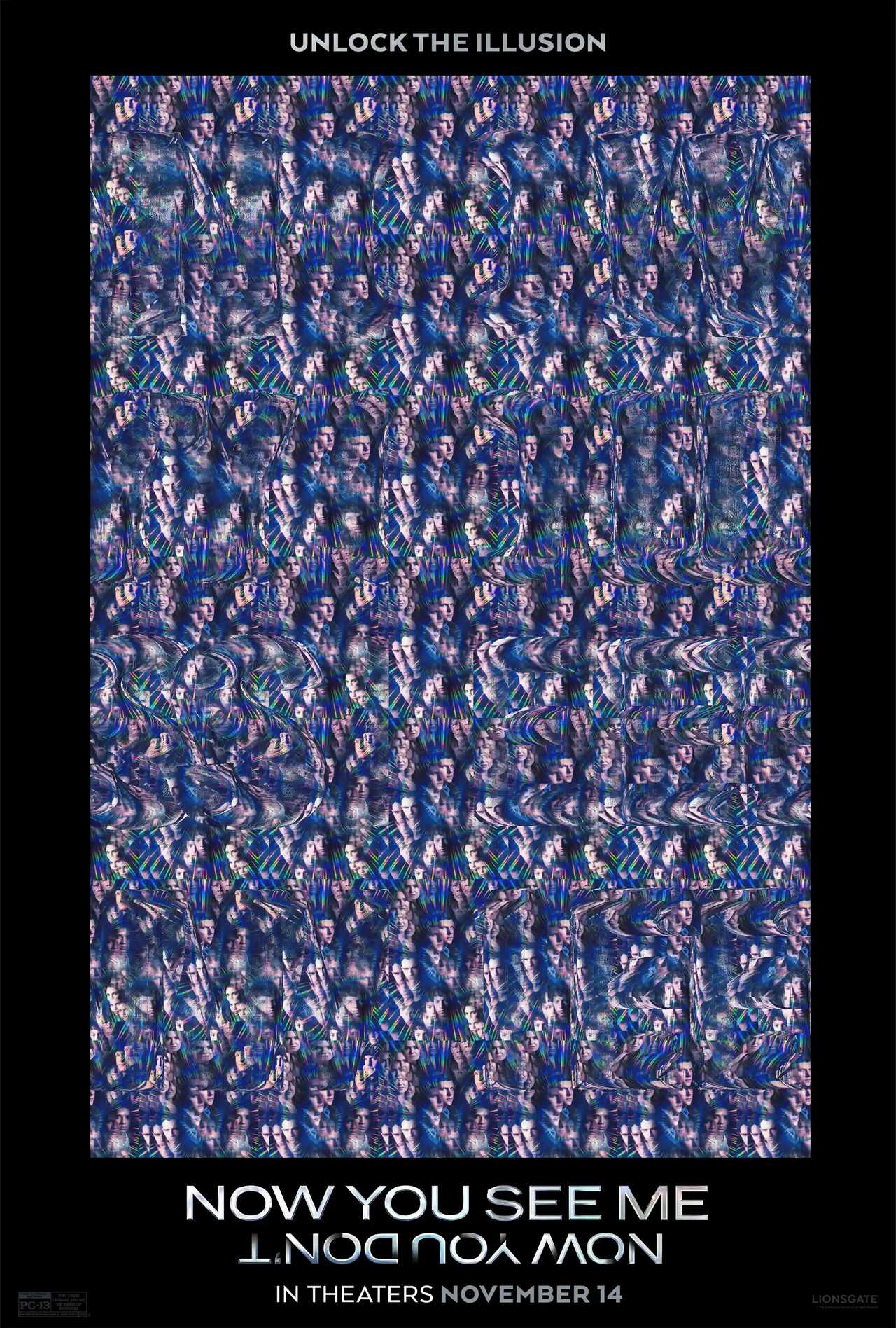 Now You See Me: Now You Don't - Magic Eye Poster
