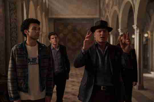 Now You See Me: Now You Don't - Woody Harrelson, Justice Smith and Jesse Eisenberg